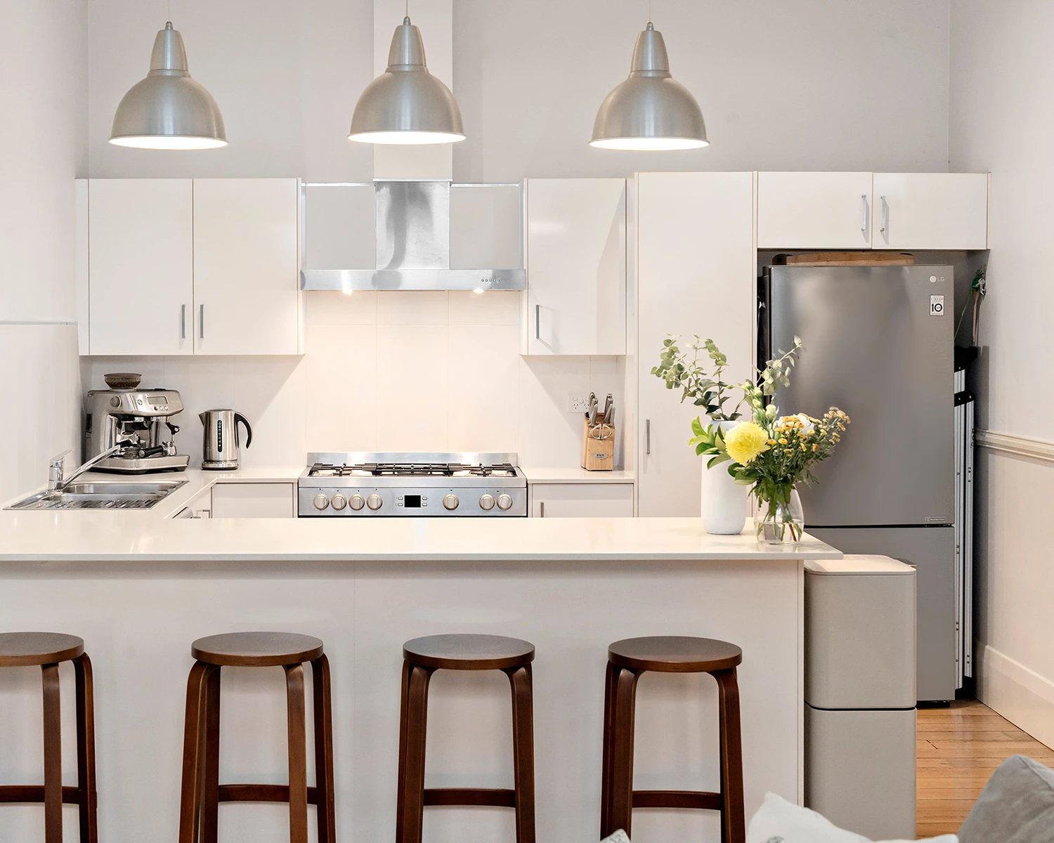 Professional kitchen real estate photography