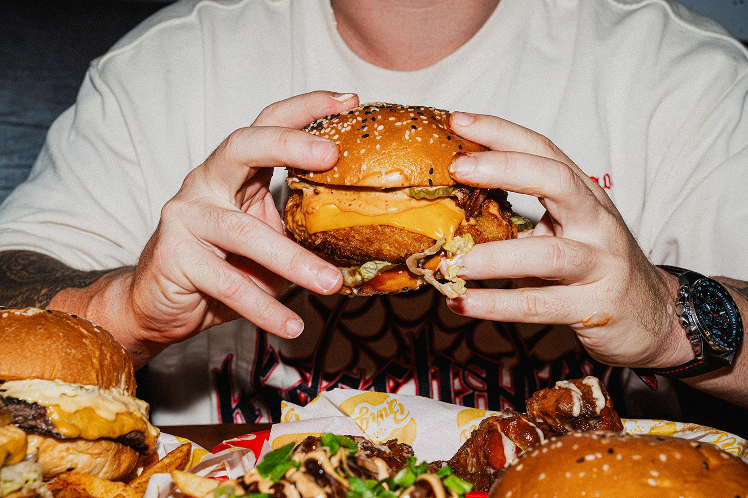 Food product photography