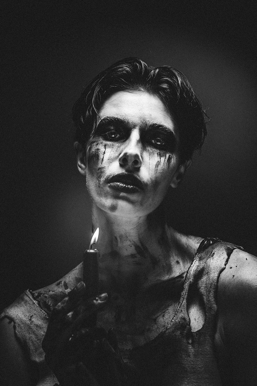 Model photography session